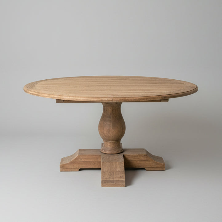 Tuscan Reclaimed Elm 1500 Round Dining Table