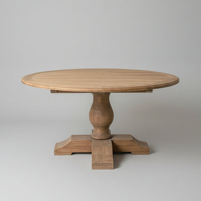 Tuscan Reclaimed Elm 1500 Round Dining Table