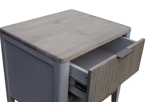 Drifter Acacia Timber 2 drw Bedside