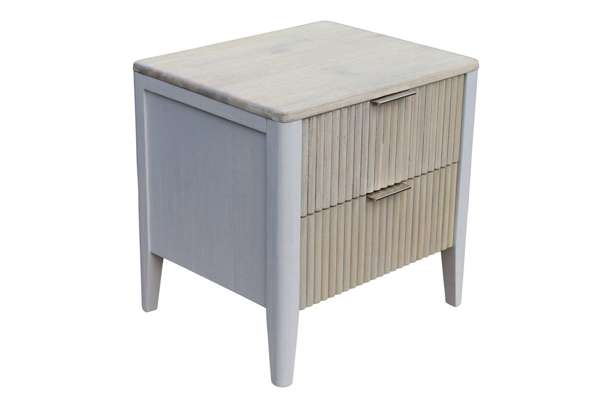 Drifter Acacia Timber 2 drw Bedside