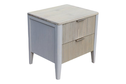 Drifter Acacia Timber 2 drw Bedside