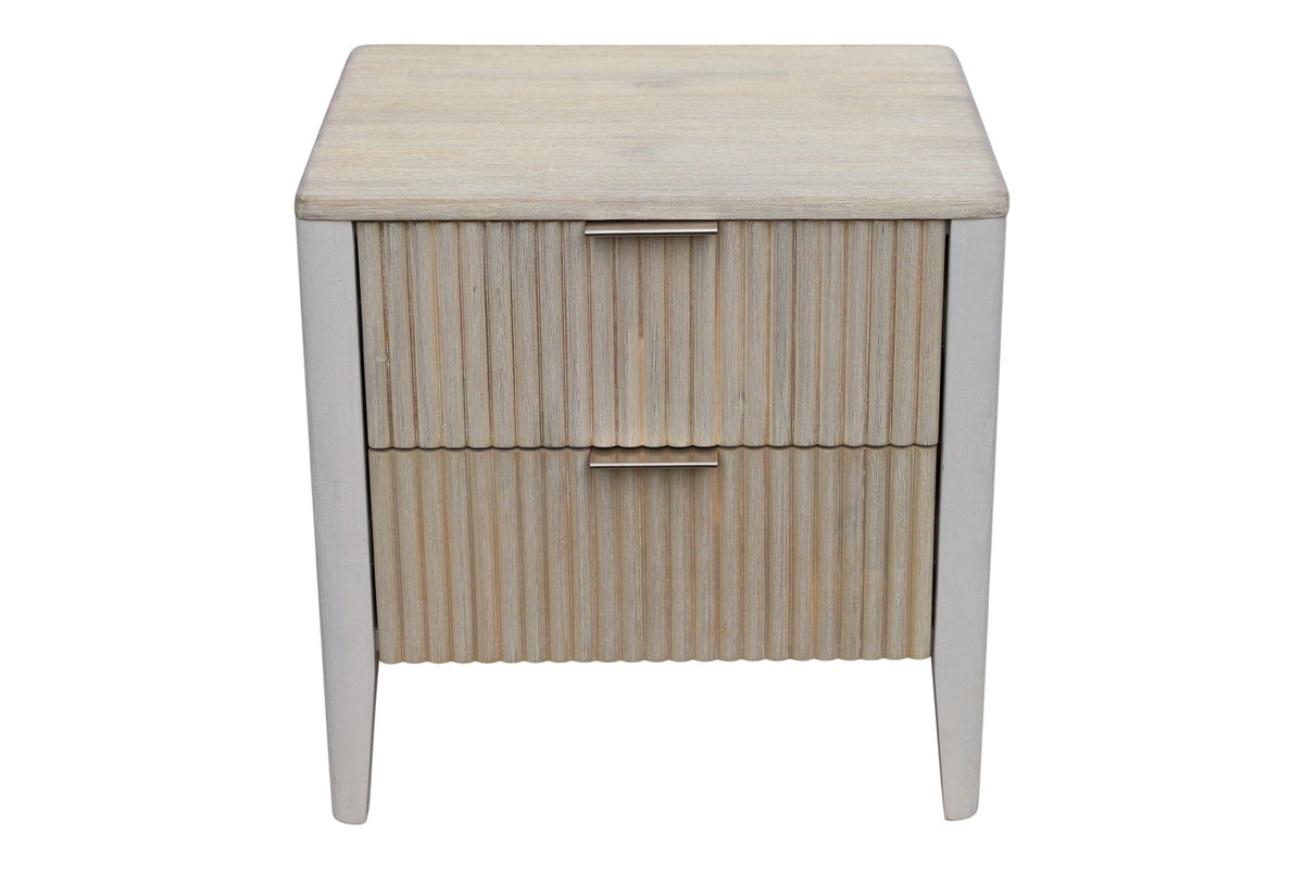 Drifter Acacia Timber 2 drw Bedside
