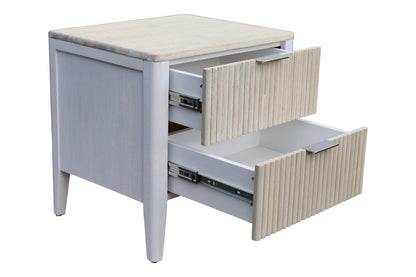 Drifter Acacia Timber 2 drw Bedside