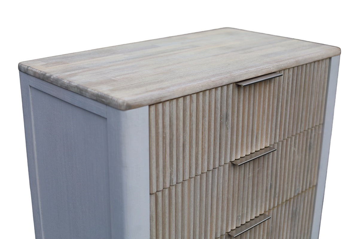 Drifter Acacia Timber 5 drw Tallboy