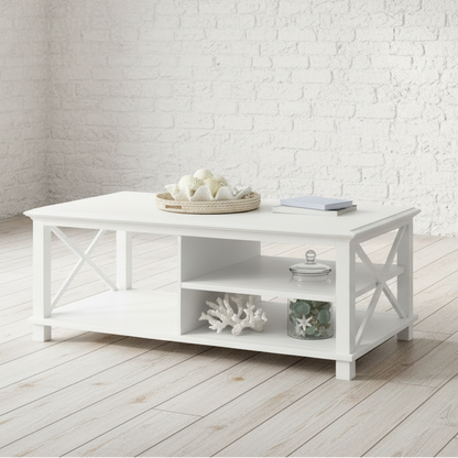 Palm Beach White Coffee Table