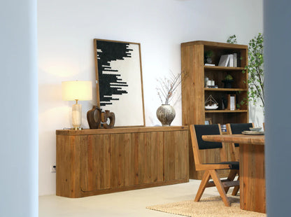 Naturo Recycled Timber Sideboard - Curve (2100mm)