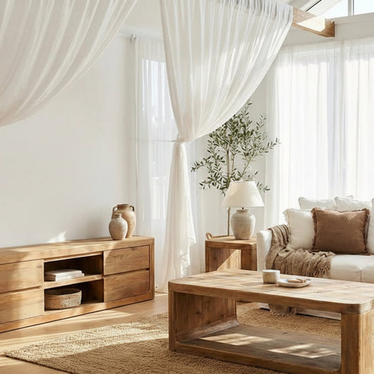 Naturo Recycled Timber Media unit