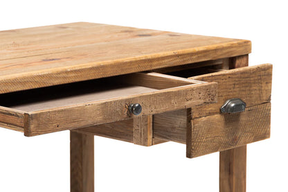 Woodhouse 1360 3 Draw Desk Recycled Timber