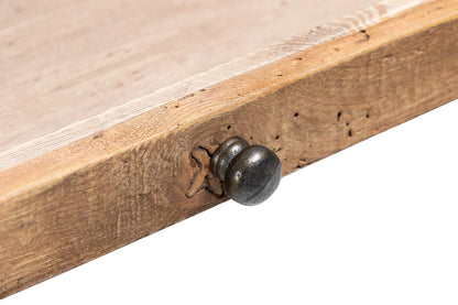 Woodhouse 1360 3 Draw Desk Recycled Timber