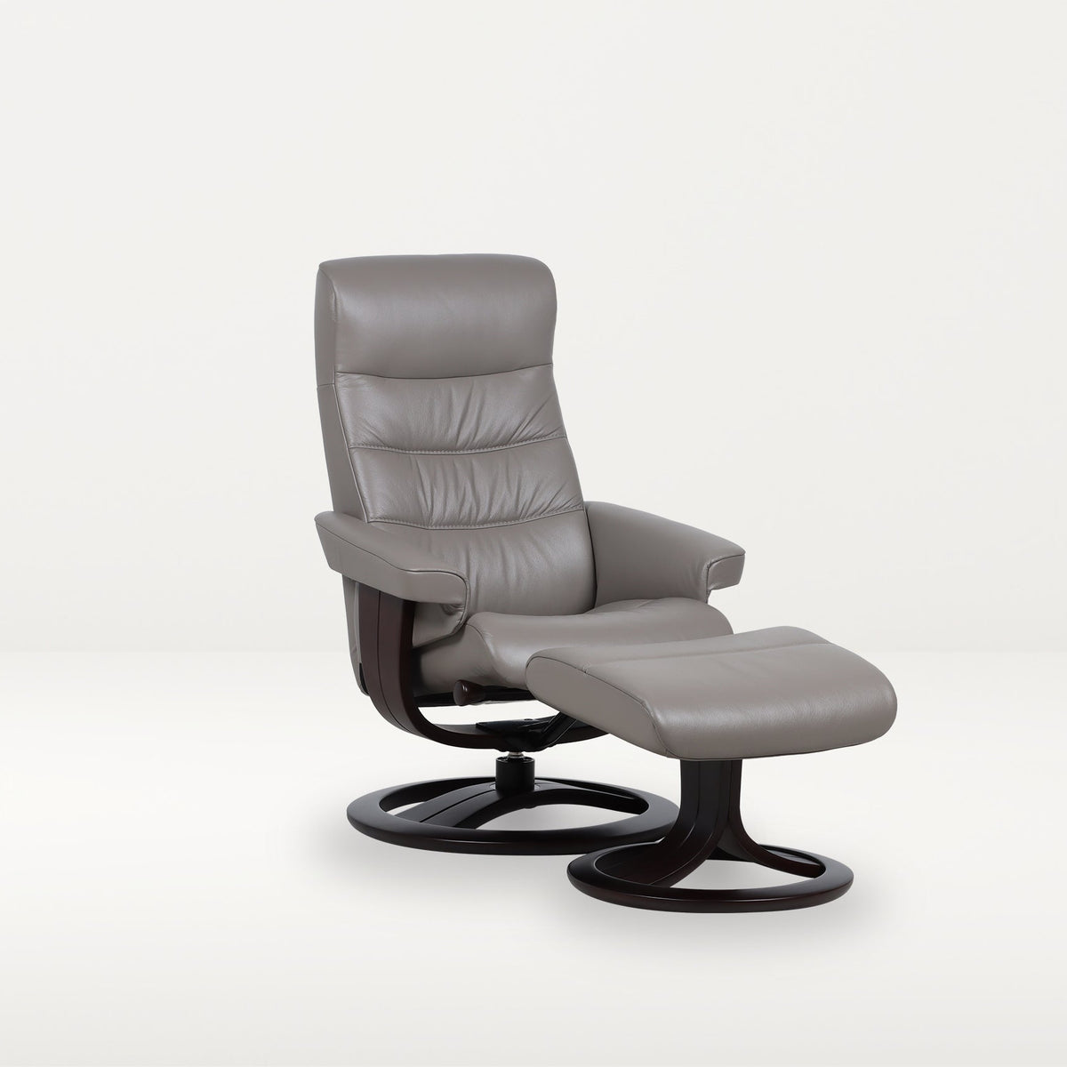 Pia Swivel Recliner + Stool by H2 Seating for Y A P A R A