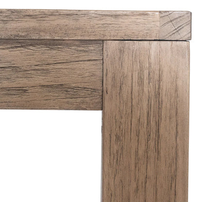 Suma Herringbone top 900 Reclaimed Teak Square Dining table