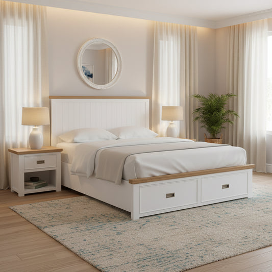 Hampton East Bed - Queen/King