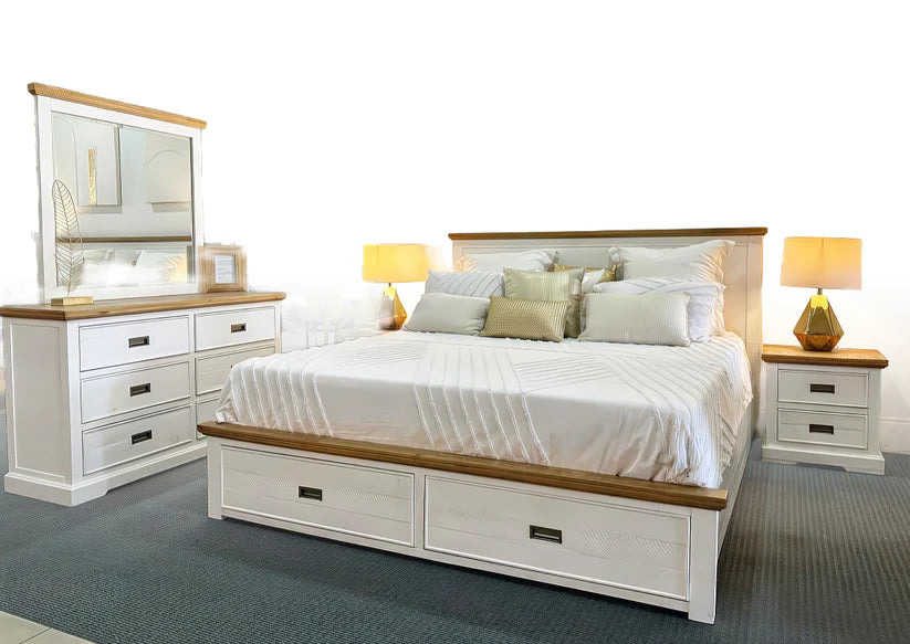Hampton East Bed - Queen/King