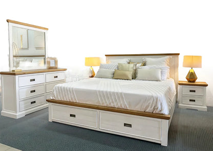 Hampton East Bed - Queen/King