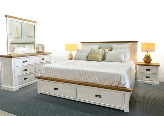Hampton East Bed - Queen/King