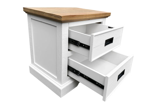 Hampton East Timber Bedside Table
