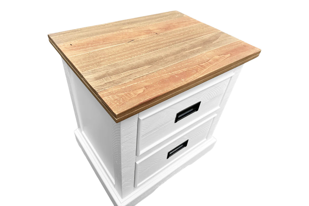 Hampton East Timber Bedside Table