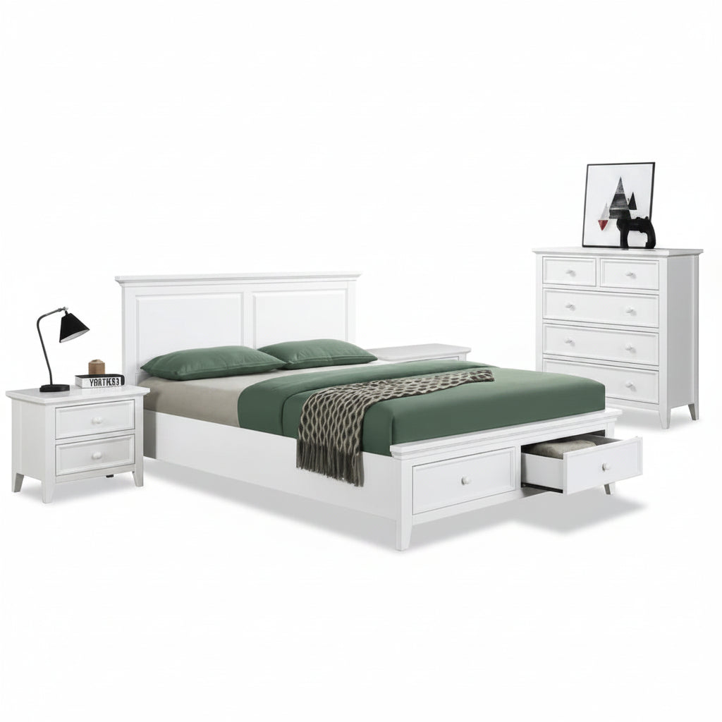 Weston Bedroom Suite (4 Piece)
