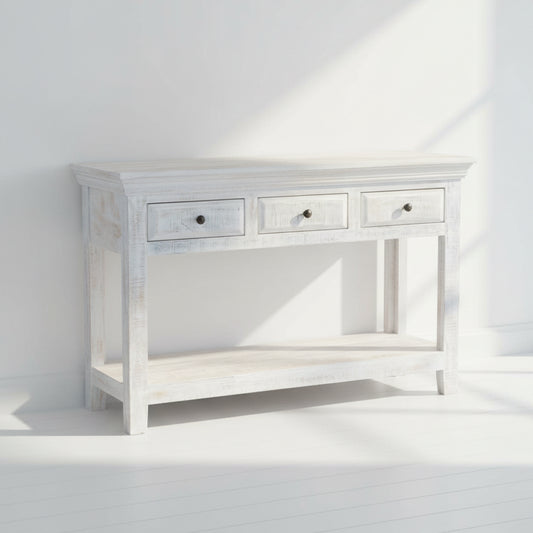 Woodlands Mangowood Hall Table 1200