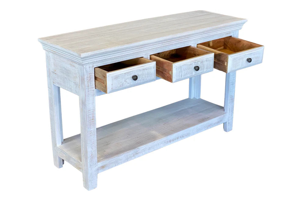 Woodlands Mangowood Hall Table 1200
