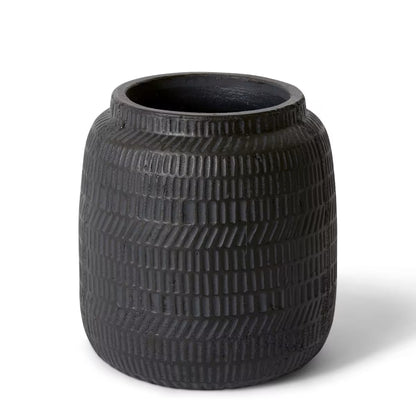 Terrell Pot - 20 x 20 x 21cm - Black