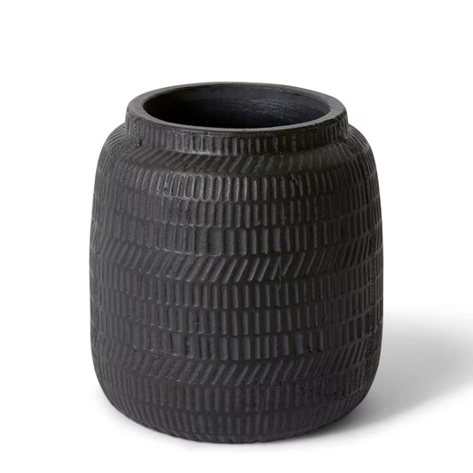 Terrell Pot - 20 x 20 x 21cm - Black
