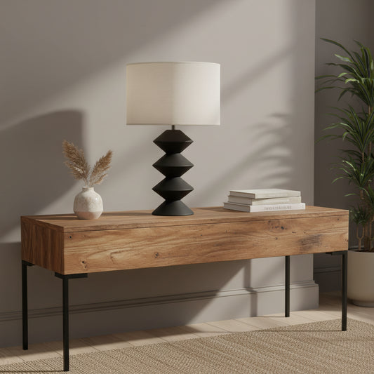 Aldo Large Table Lamp Black