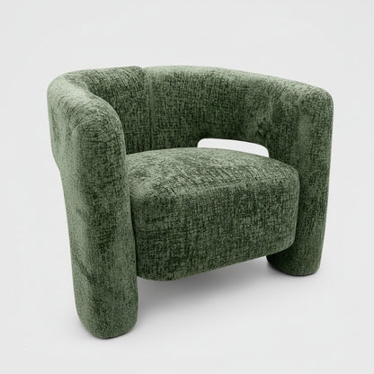 Bella Single Seat Sofa Lounge Accent Chair - Emerald