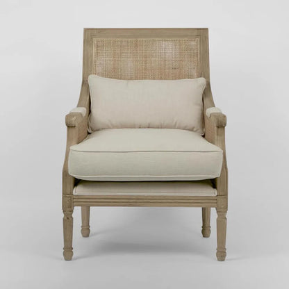 Bahamas Caned + Oak Armchair