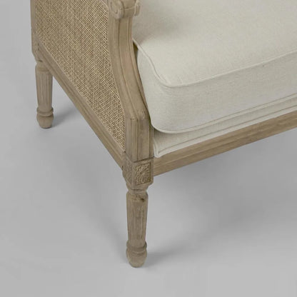 Bahamas Caned + Oak Armchair