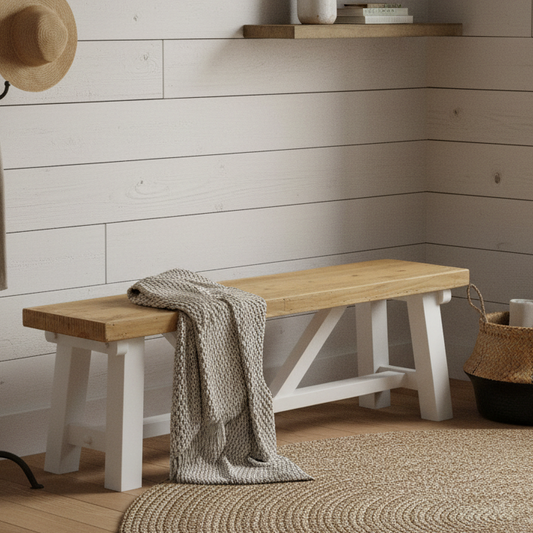Beachhouse Recycled Timber Bench Seat