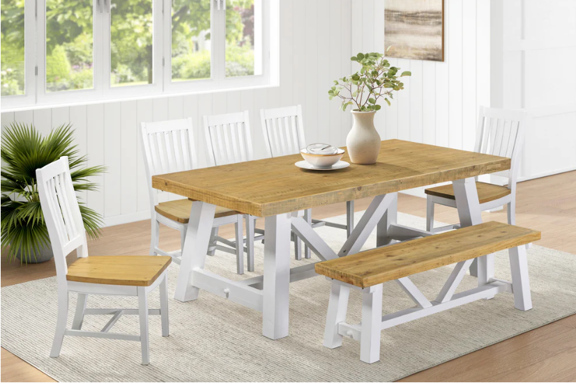 Beachhouse Recycled Timber Bench Seat