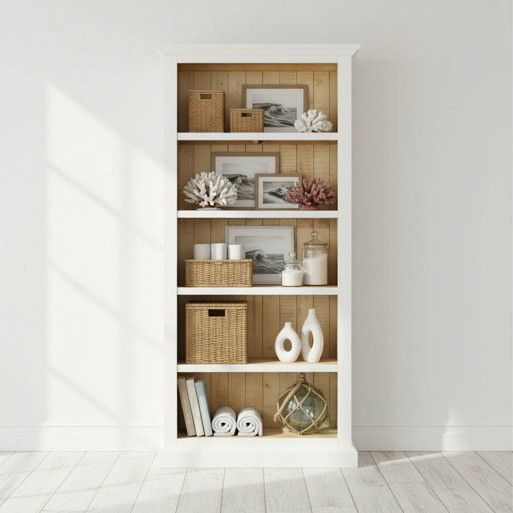 Beachhouse Recycled Timber Bookcase
