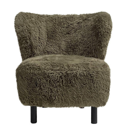 Curves Shaggy Armchair