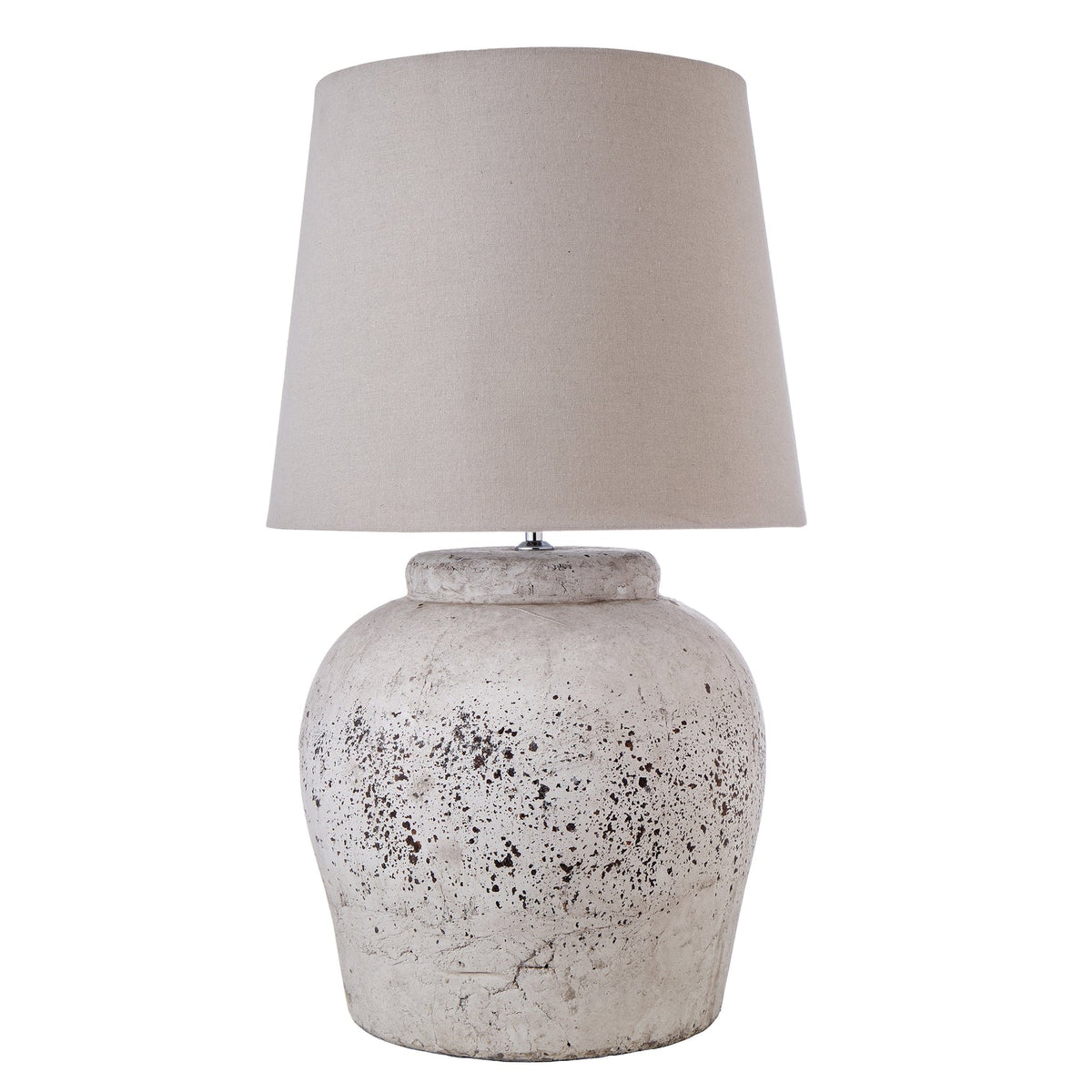Brutis Rustic Concrete Table Lamp Grey by Dakura