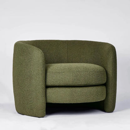 Cora ArmChair Olive Boucle