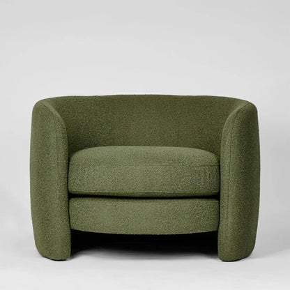 Cora ArmChair Olive Boucle