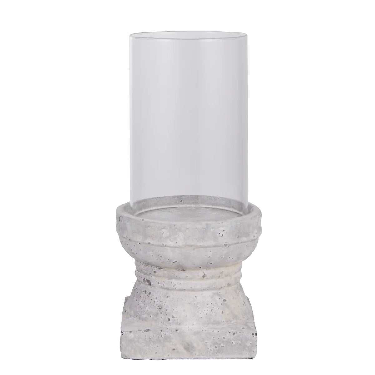 Atmosphere Candleholder Large White & Grey