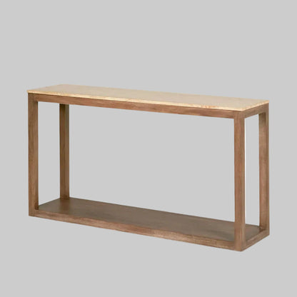Hugo Travertine 1500 Hall Table