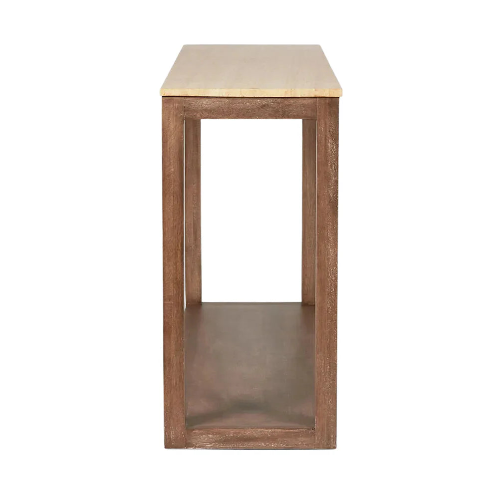 Hugo Travertine 1500 Hall Table