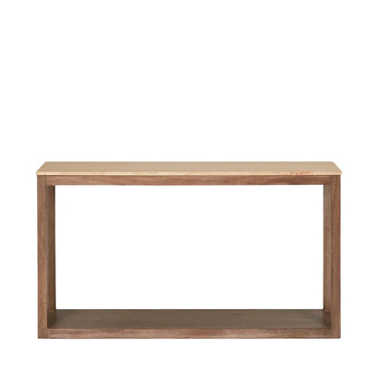 Hugo Travertine 1500 Hall Table