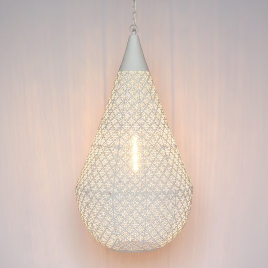 Europa Ceiling Pendant Large White
