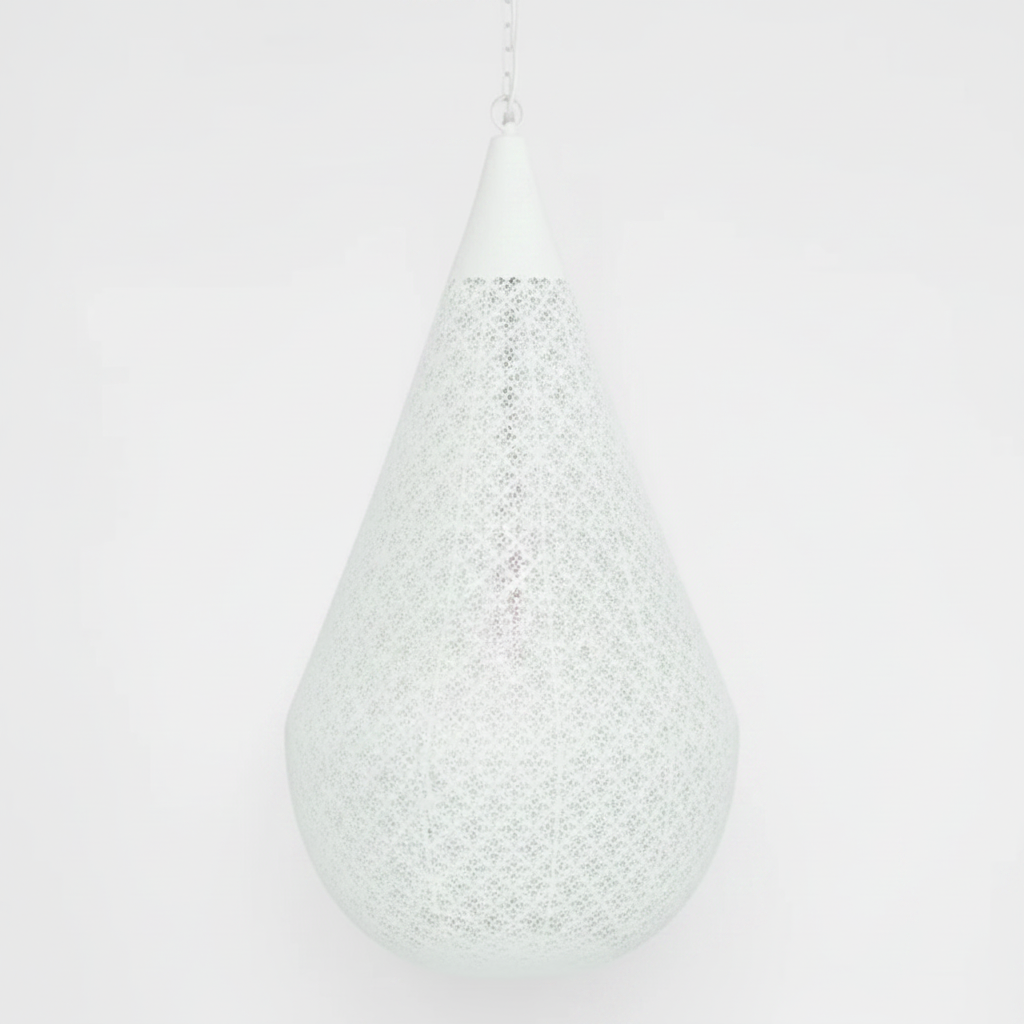 Europa Ceiling Pendant Large White