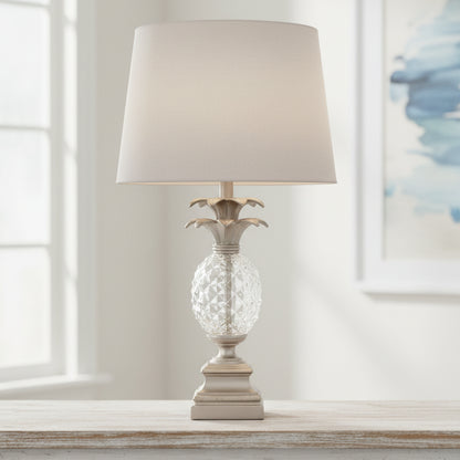 Langley Table Lamp - Antique Silver