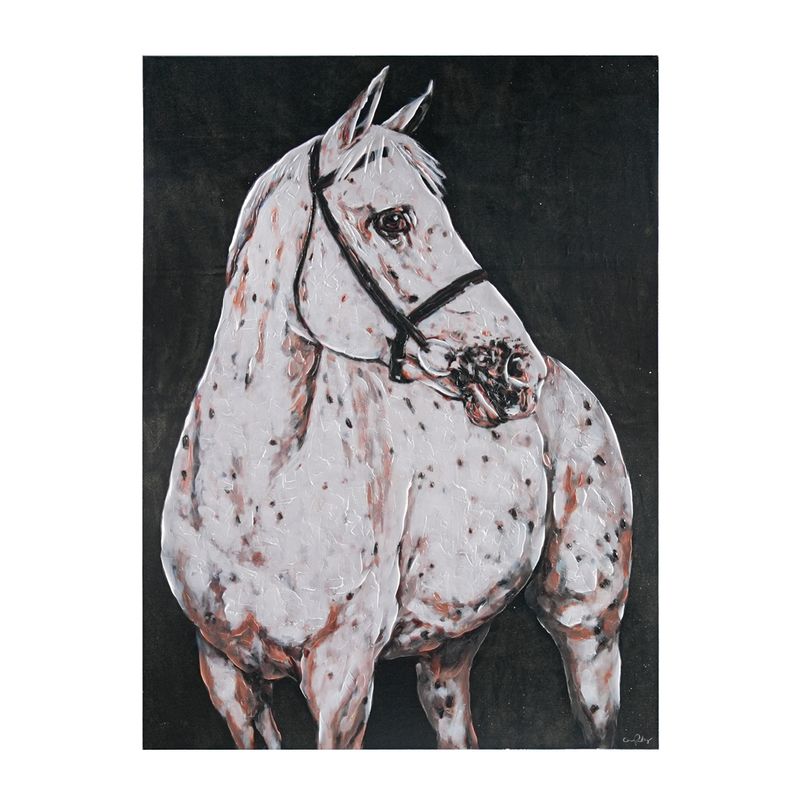 Dakura Wild Horses Enhanced Canvas Print Large 150w X 200h