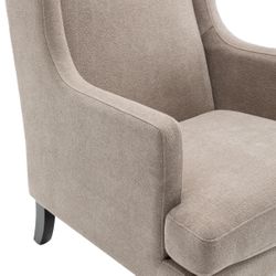 Walker Arm Chair Chair - Beige Chenille