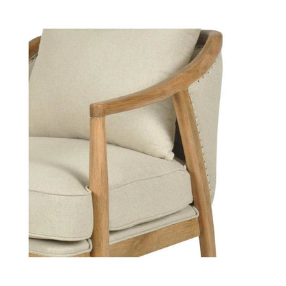 Oakwood Linen Armchair