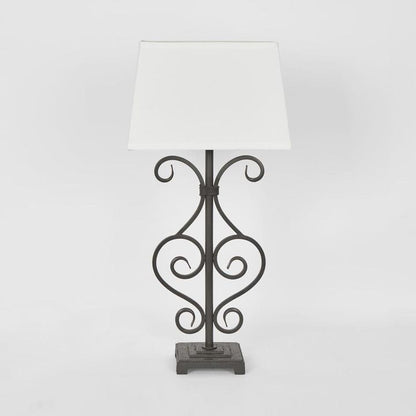 Florence Cast Iron Tall Table Lamp