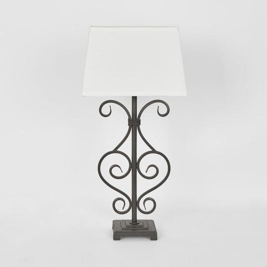 Florence Cast Iron Tall Table Lamp