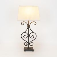 Florence Cast Iron Tall Table Lamp